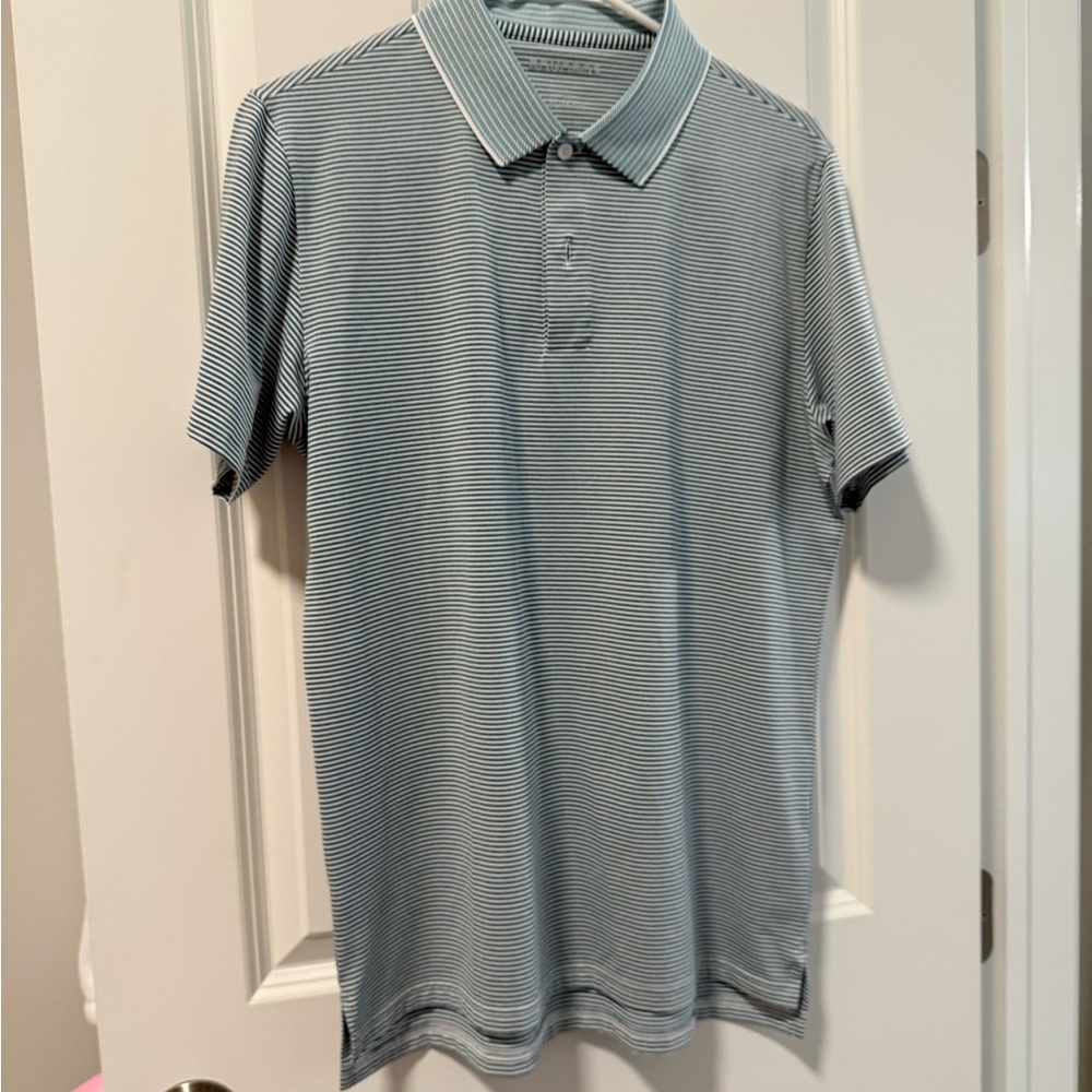 Bonobos Light Blue Striped Polo Shirt